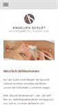 Mobile Screenshot of angelika-scalet.com