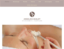 Tablet Screenshot of angelika-scalet.com